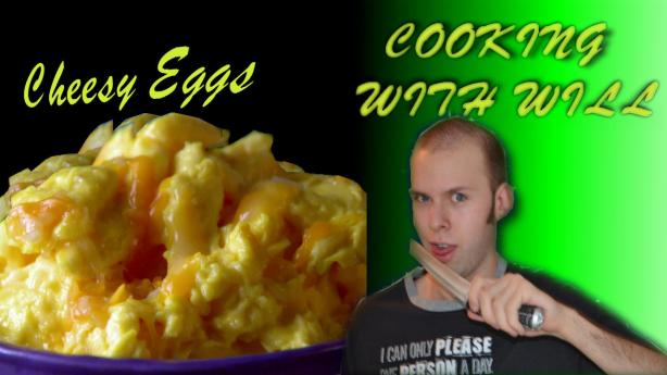 Cheesy Eggs - Cooking with Will